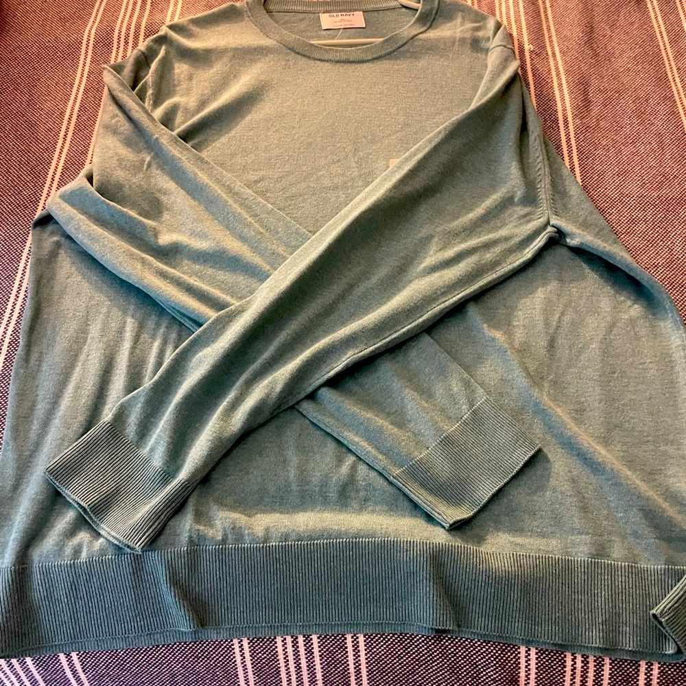 Beautiful Light Teal men's sweater